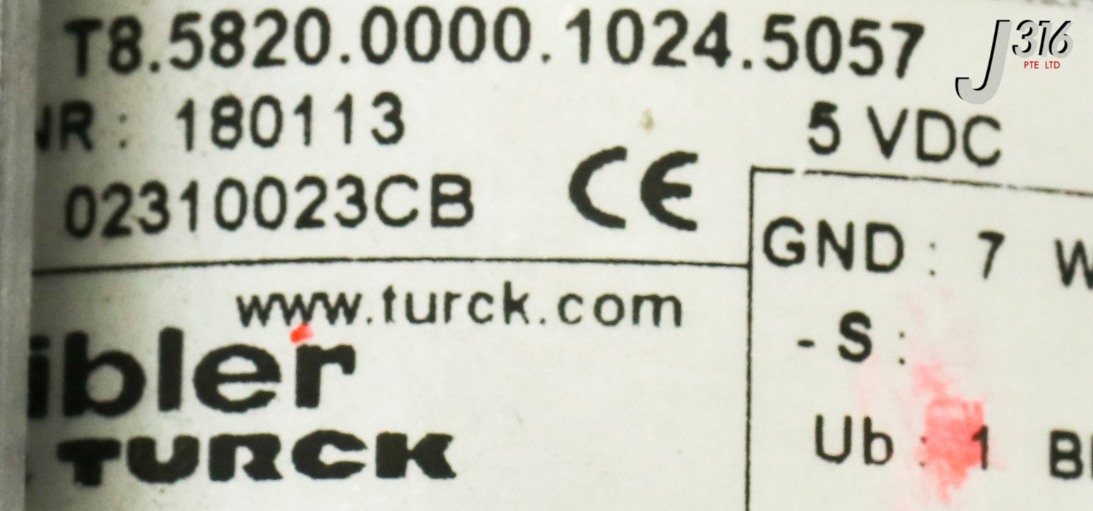 17495 KUBLER TURCK DOVER PNEU SPINDLE MTR W/ ENCODER T8.5820.0000
